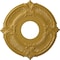 Ekena Millwork Attica Ceiling Medallion (Fits Canopies up to 3 1/2"), 12 3/4"OD x 4"ID x 1/2"P, Iridescent Gold CM12ATIGS - alternate 1
